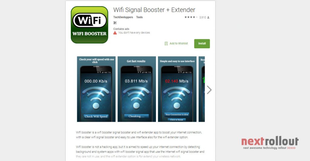 Speed Up Your Mobile Network Signal With Wifi Signal Booster Extender NextRollOut