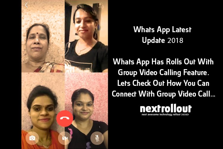 Whats App Group Video Call Feature